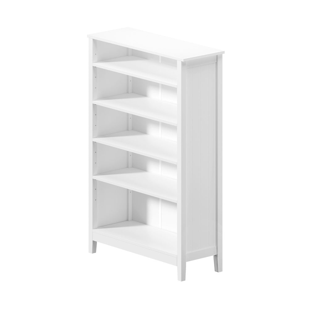 Bookshelf Bookcase Display Shelf 5-Tier Storage Cabinet Black