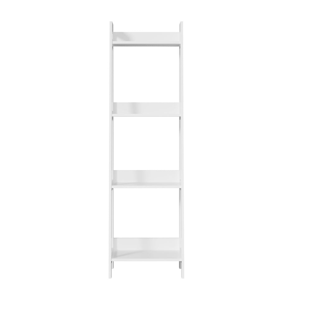 Display Shelf 4 Tier Corner Ladder Shelves Black