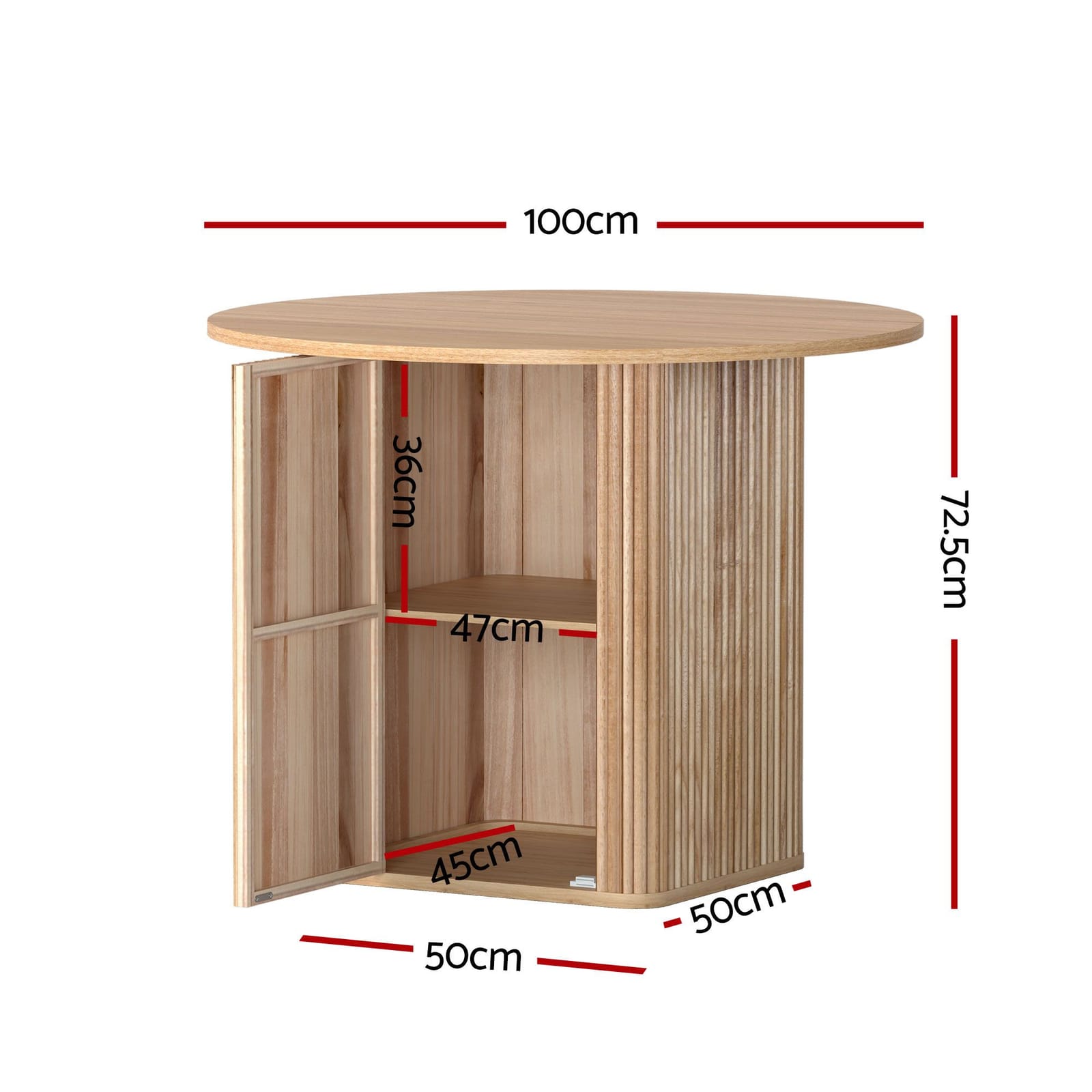 Natural Timber Dining Set King Size
