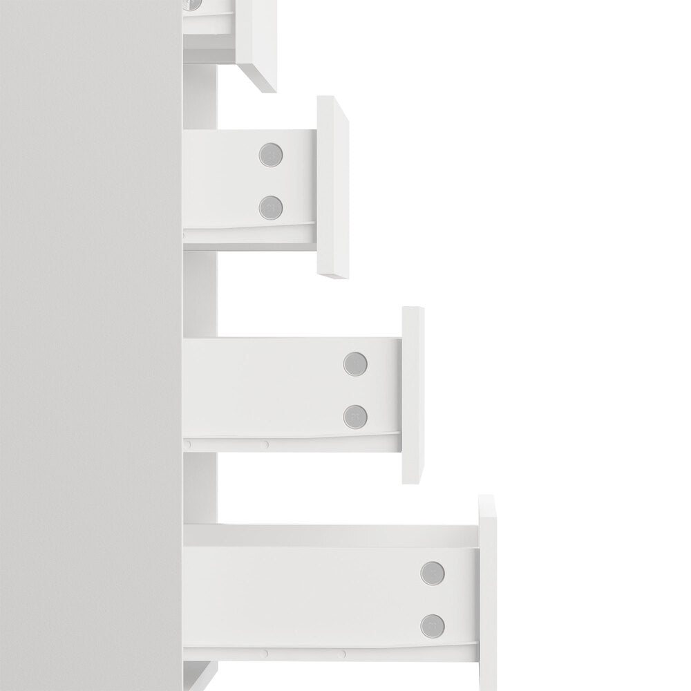Dressing Table Set White Led 103x50x142cm