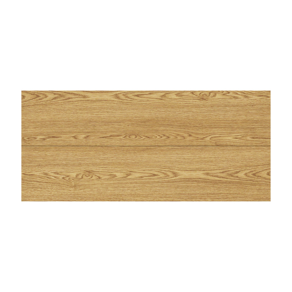 180cm Dining Table Rectangular Timber Natural/White