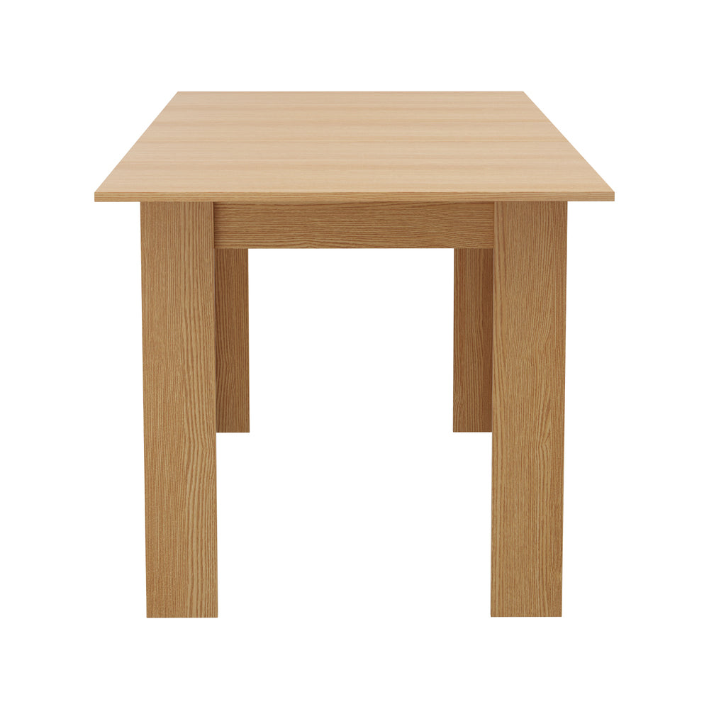 200cm Extendable Dining Table Cafe Natural/White