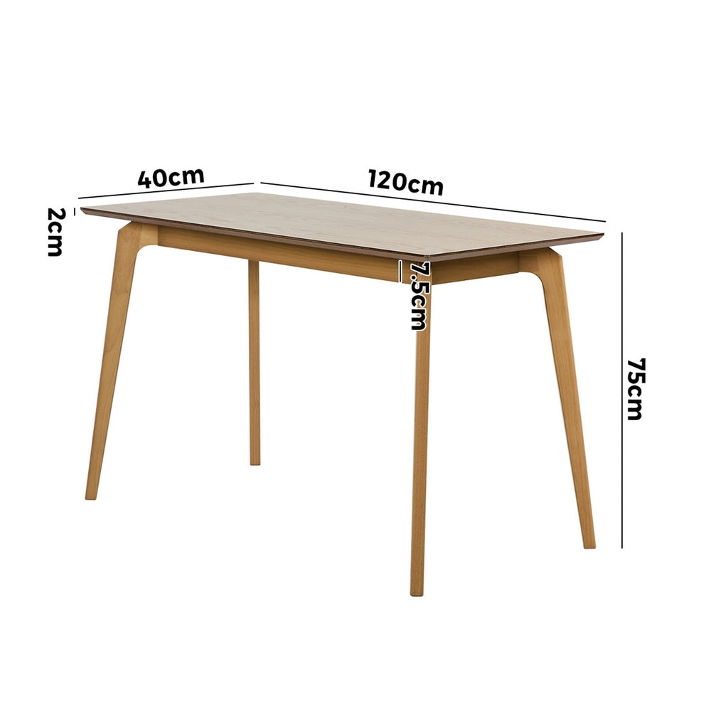 Wooden Dining Table 120cm 4 Seater Natural | Simpledeals