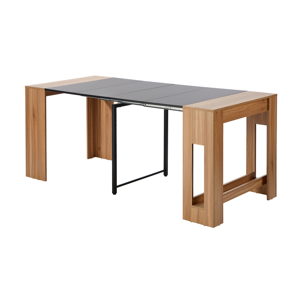 Extendable Dining Table Natural 47x80x76cm
