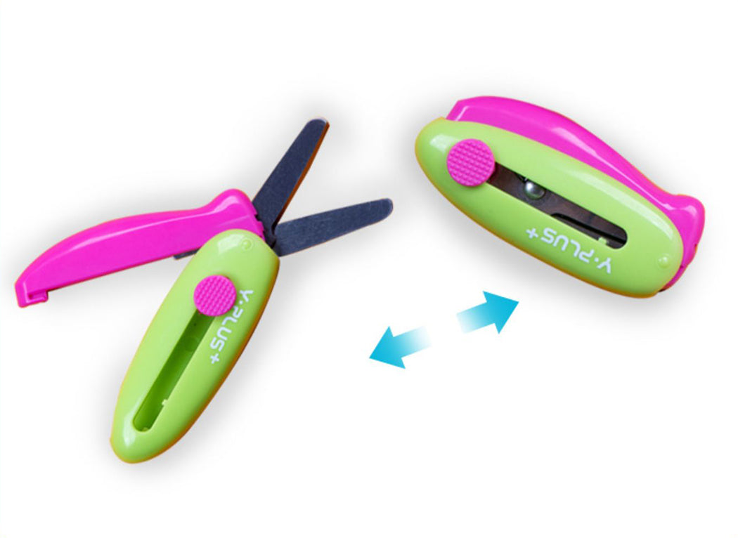 Cuckoo Spring-Action pocket Scissors