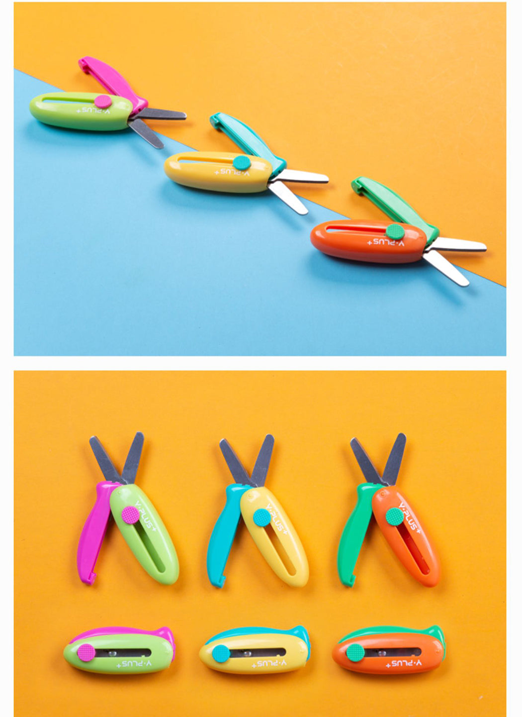 Cuckoo Spring-Action pocket Scissors