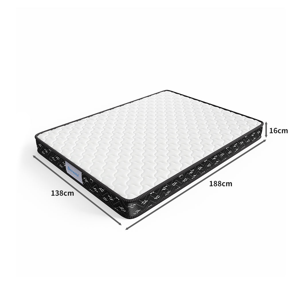 Double 16cm Elegant Spring Mattress Bed Pocket Tight Medium soft 4.5 Premium Quality