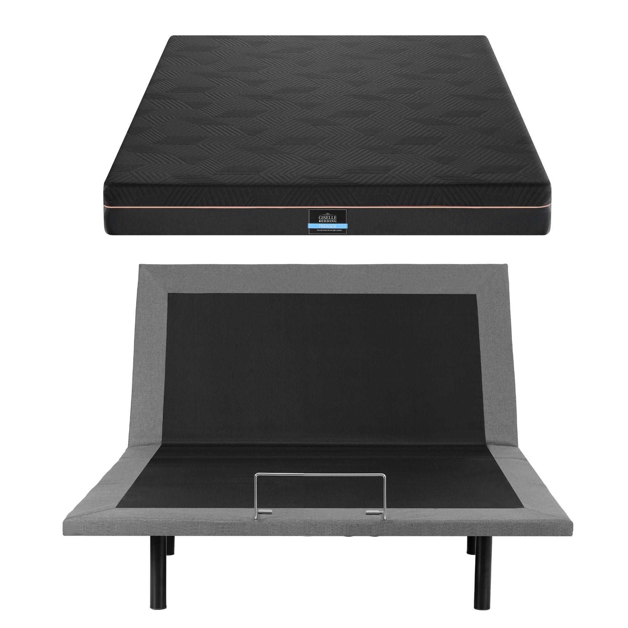 Adjustable Bed Base Double Mattress Combo | Simpledeals