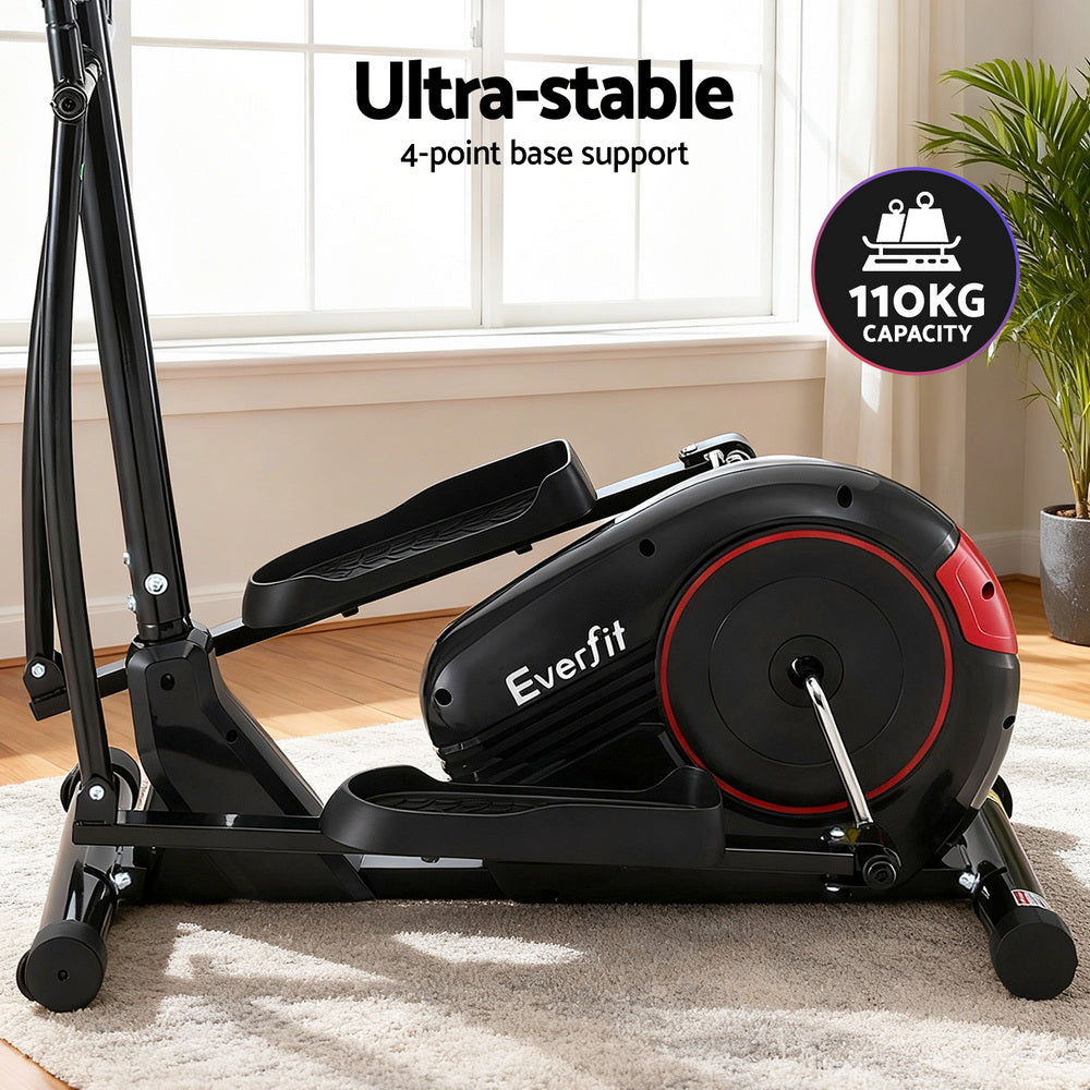 Exercise Bike Elliptical Cross Trainer Home Gym Fitness Machine Lcd