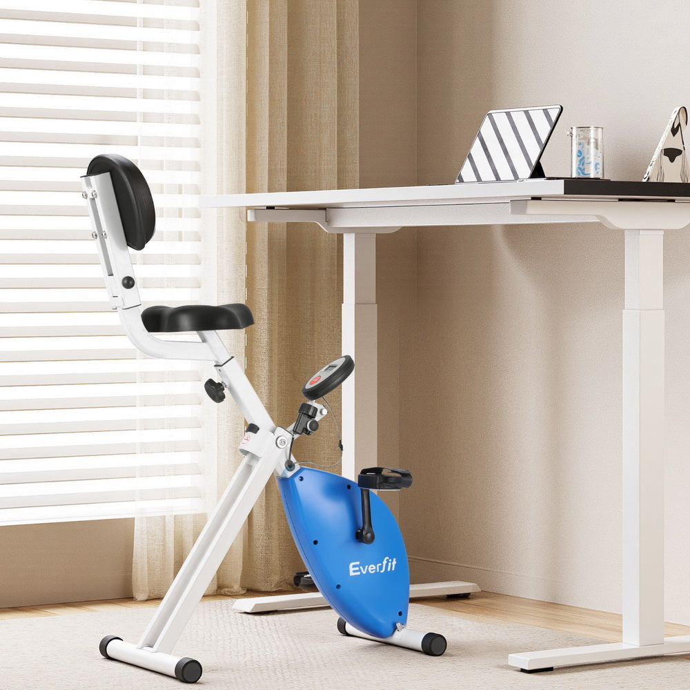 Under Desk Exercise Bike Magnetic Resistance X-bike Workouts 100kg Capacity