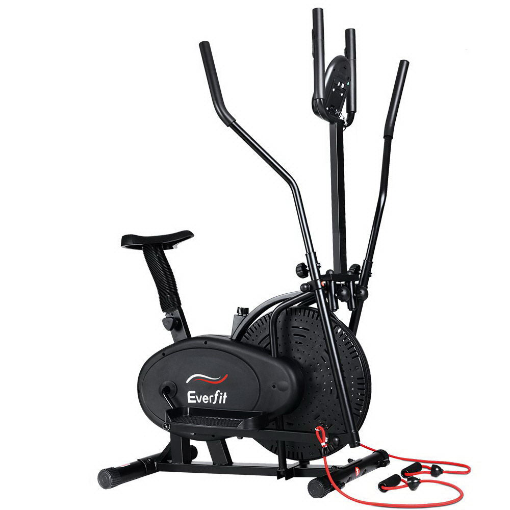 Exercise Bike 5 In 1 Elliptical Cross Trainer Home Gym Indoor Cardio
