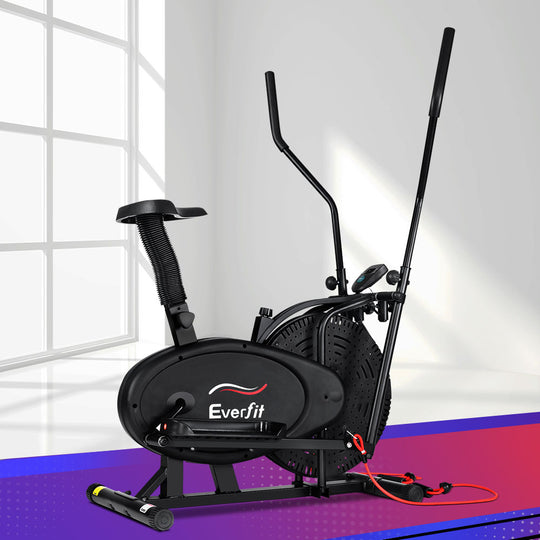 Exercise Bike 4 In 1 Elliptical Cross Trainer Home Gym Indoor Cardio | Exercise Bikes