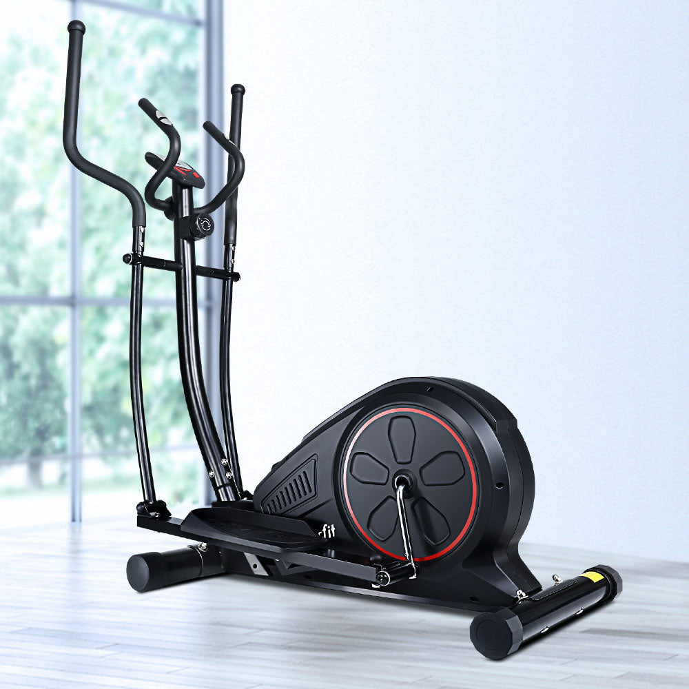 Exercise Bike Elliptical Cross Trainer Home Gym Fitness Machine Lcd