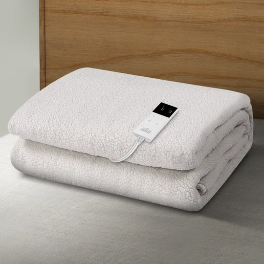 Single Size Electric Blanket Fleece, Giselle Bedding Setting Fully