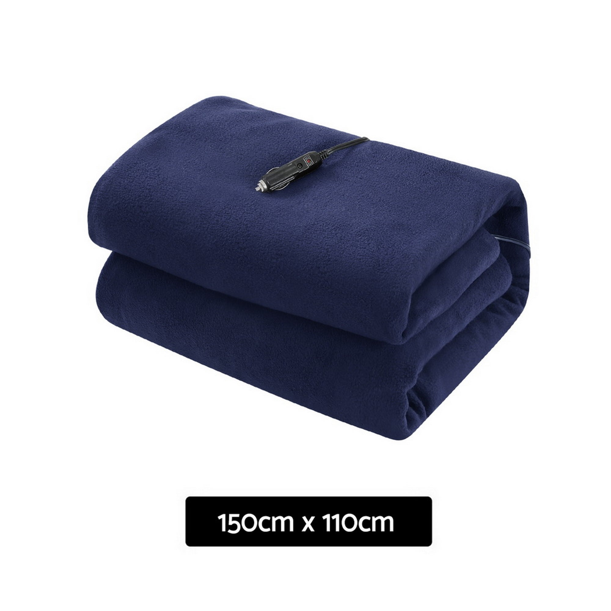 Electric Heated Blanket Car Truck Throw Rug Travel Camping 12V Dc Aut