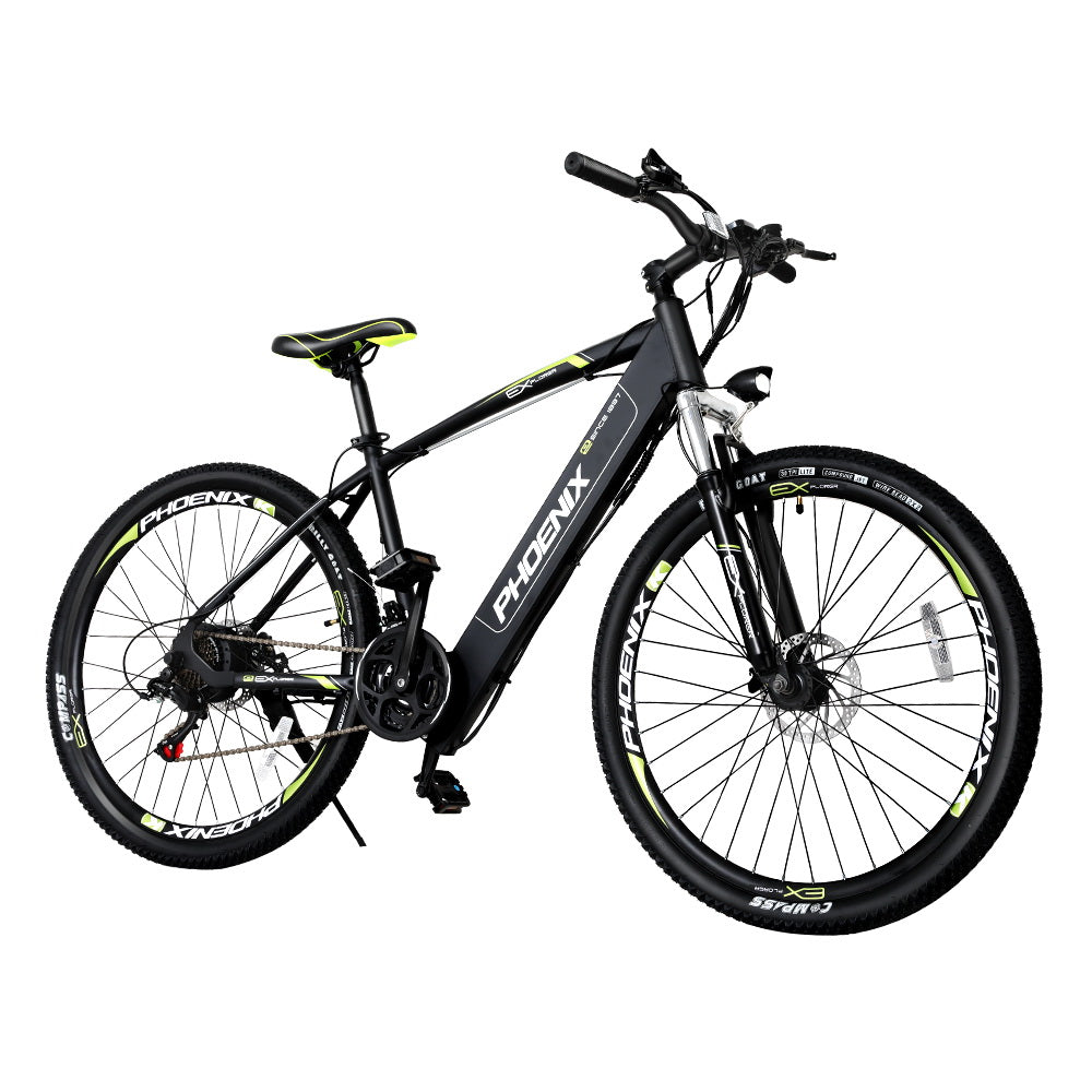 Phoenix 27.5 Inch Electric Bike Mountain Bicycle Ebike Built-In Battery