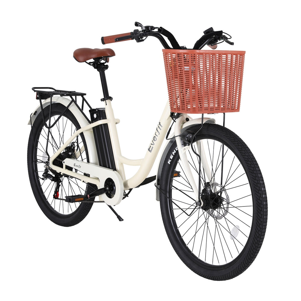 26" Electric Bike City Bicycle eBike e-Bike Commuter w/ Battery