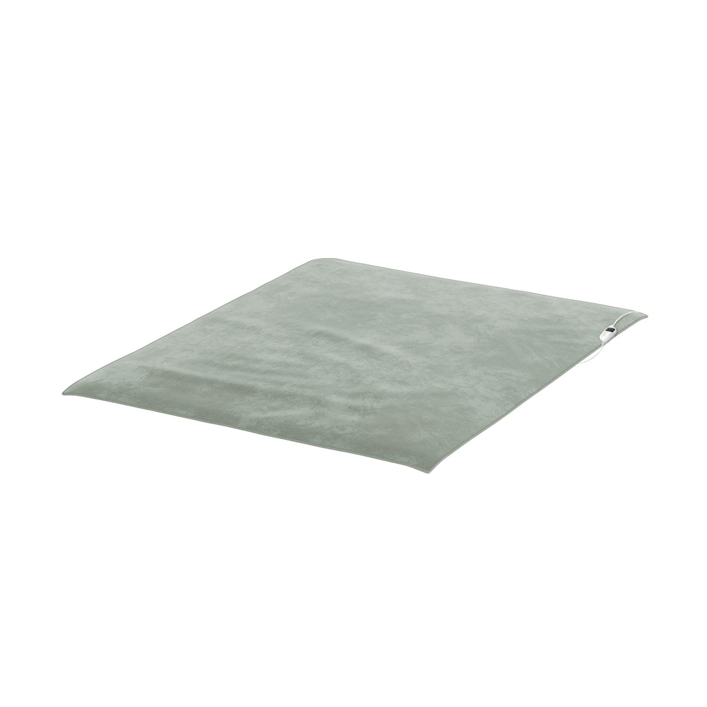 Electric Heated Blanket Washable Throw Rug Coral Fleece