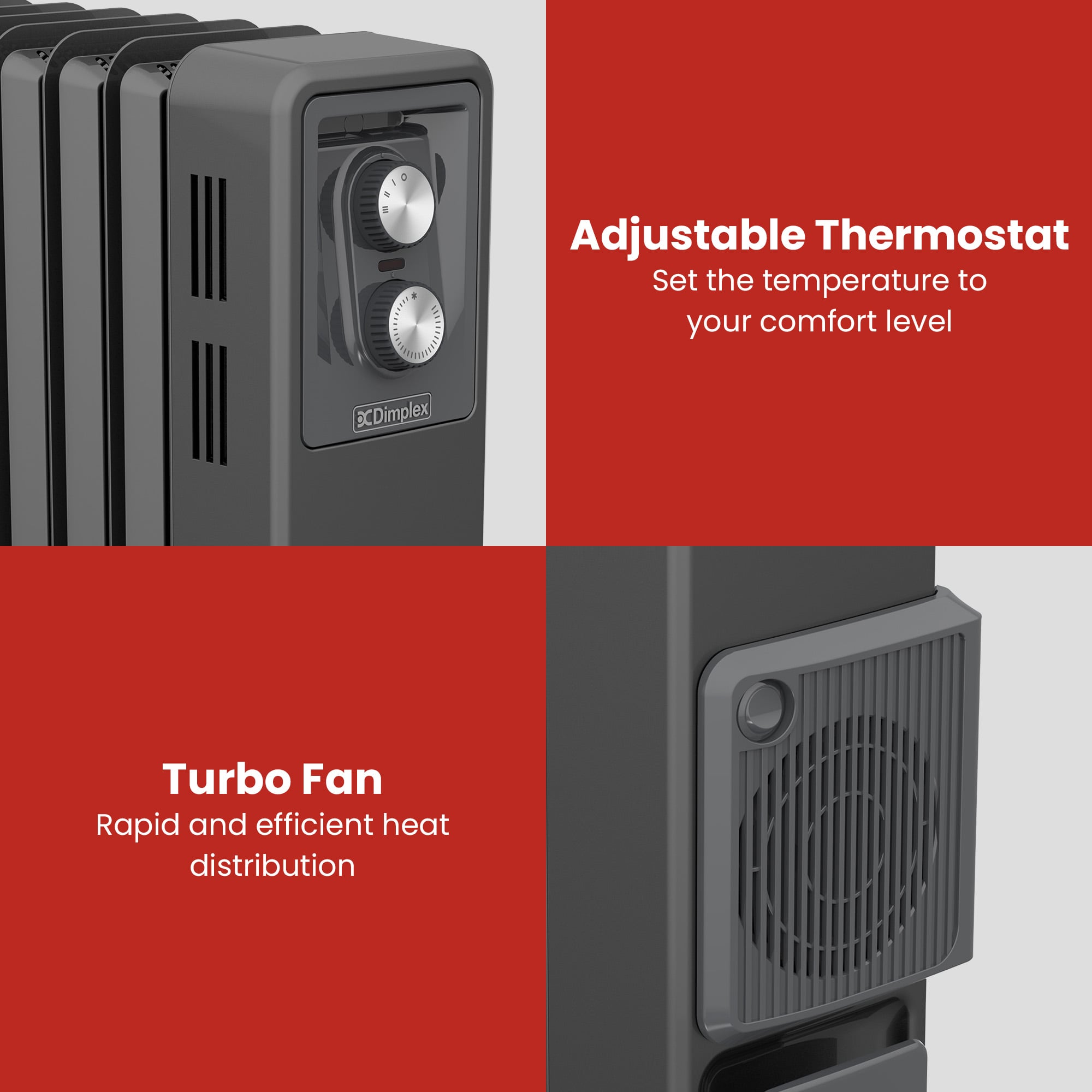 Column Heater Oil Free 2.4kW