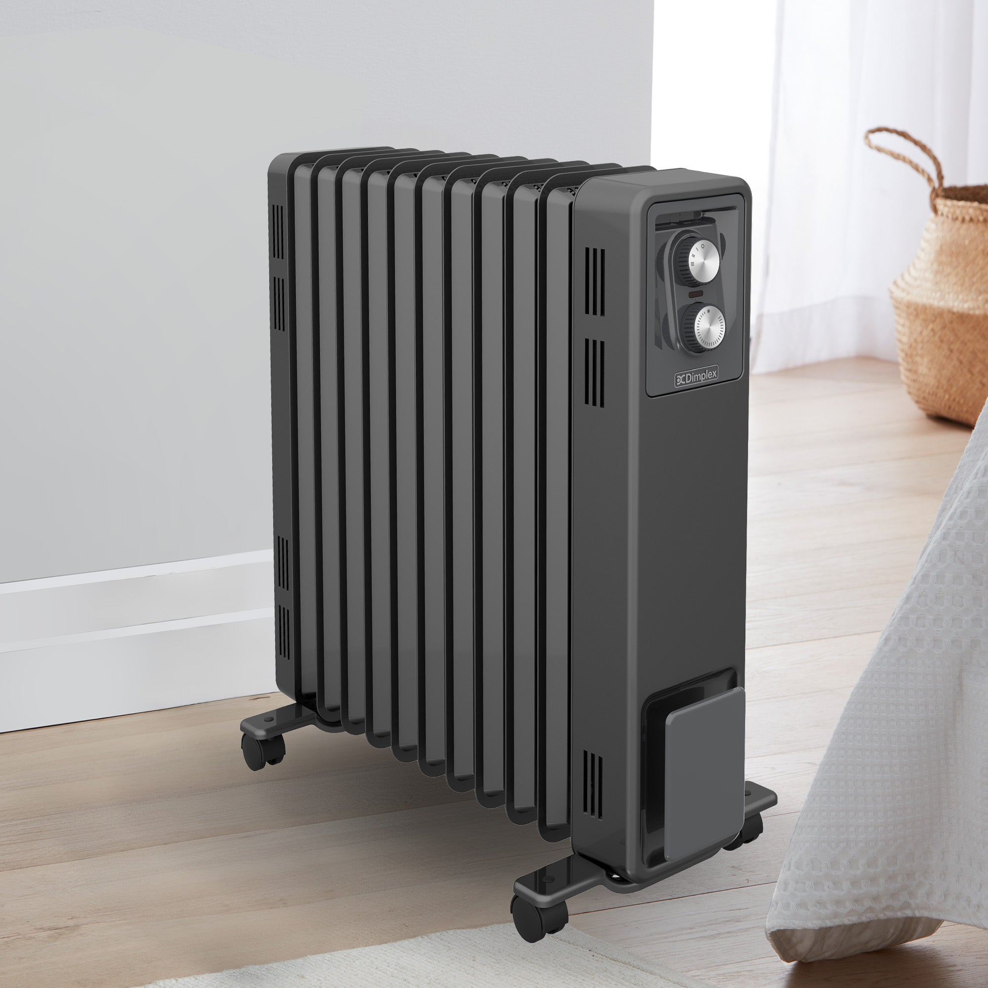 Column Heater Oil Free Black