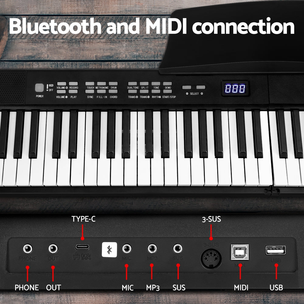 88 Keys Foldable Electronic Piano Keyboard Digital Electric Carry Bag