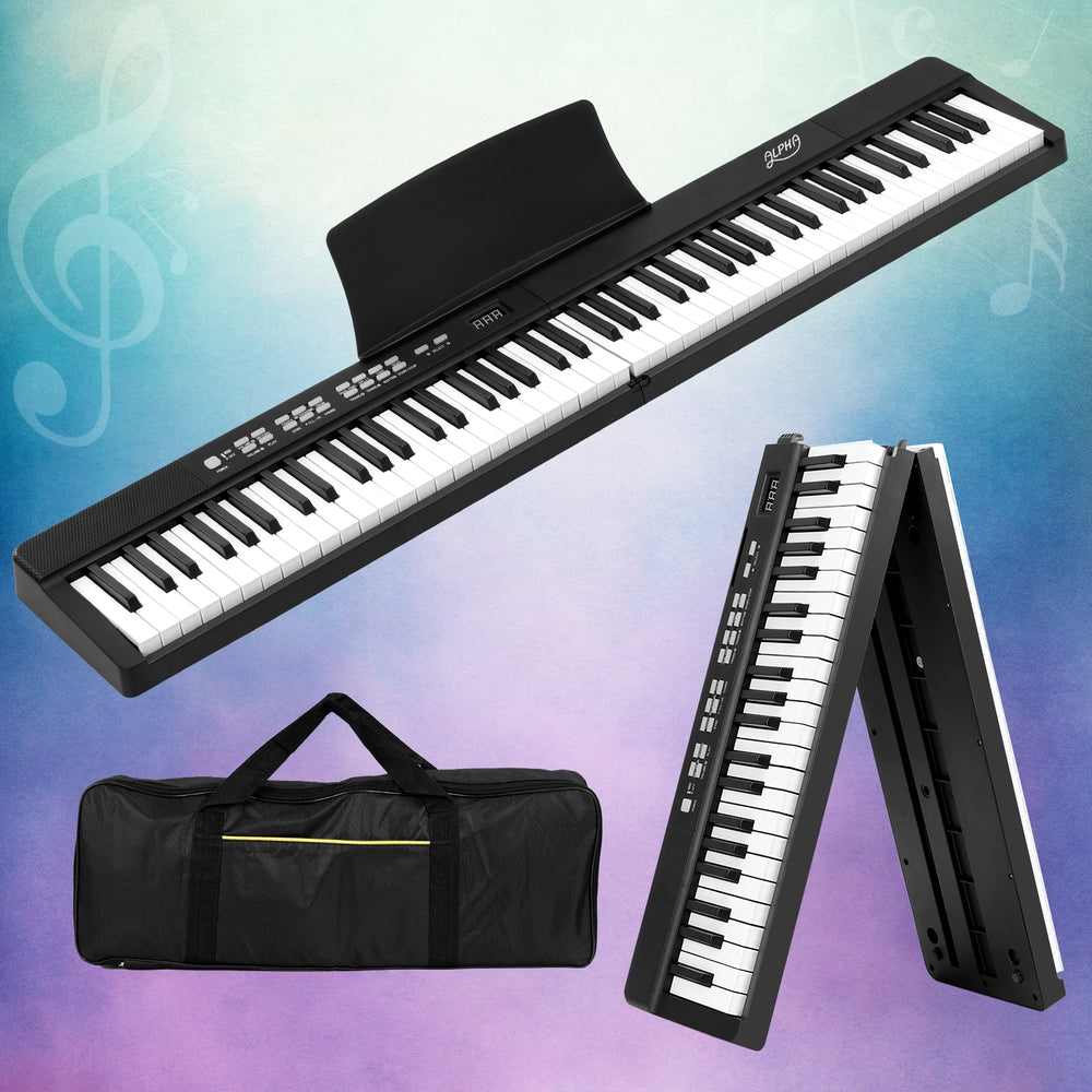 88 Keys Foldable Electronic Piano Keyboard Digital Electric Carry Bag