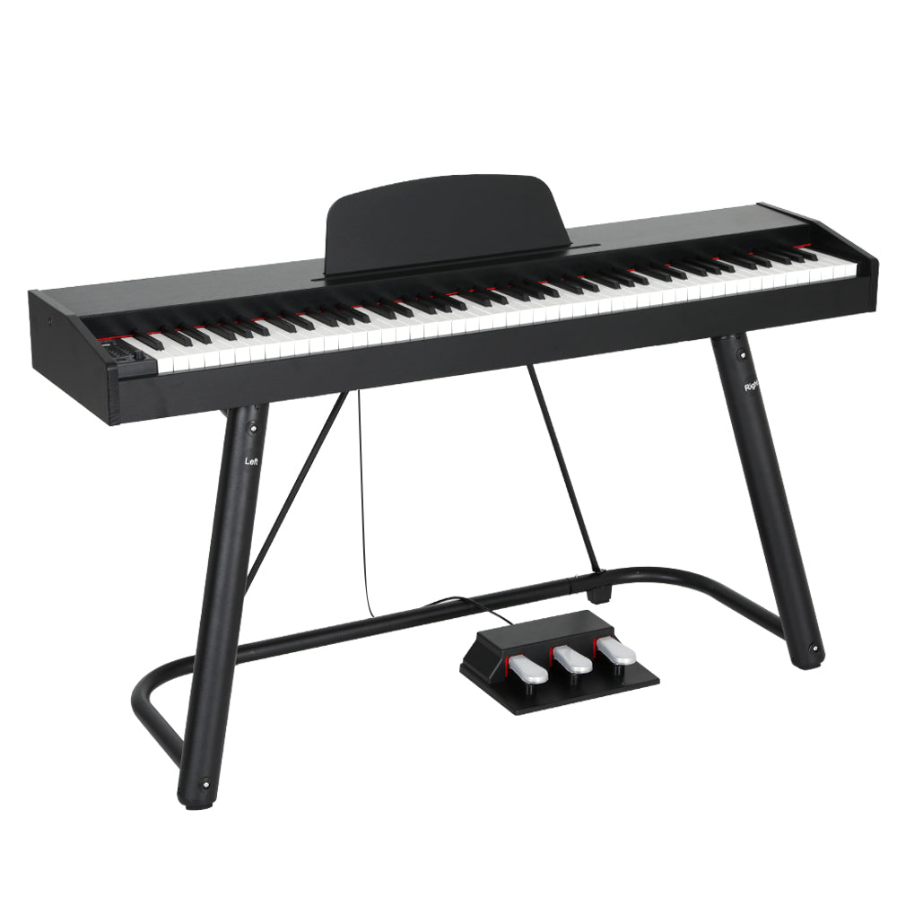 Musical Keyboards - 88 Keys Electronic Piano Keyboard Digital Electric Stand Full Weighted