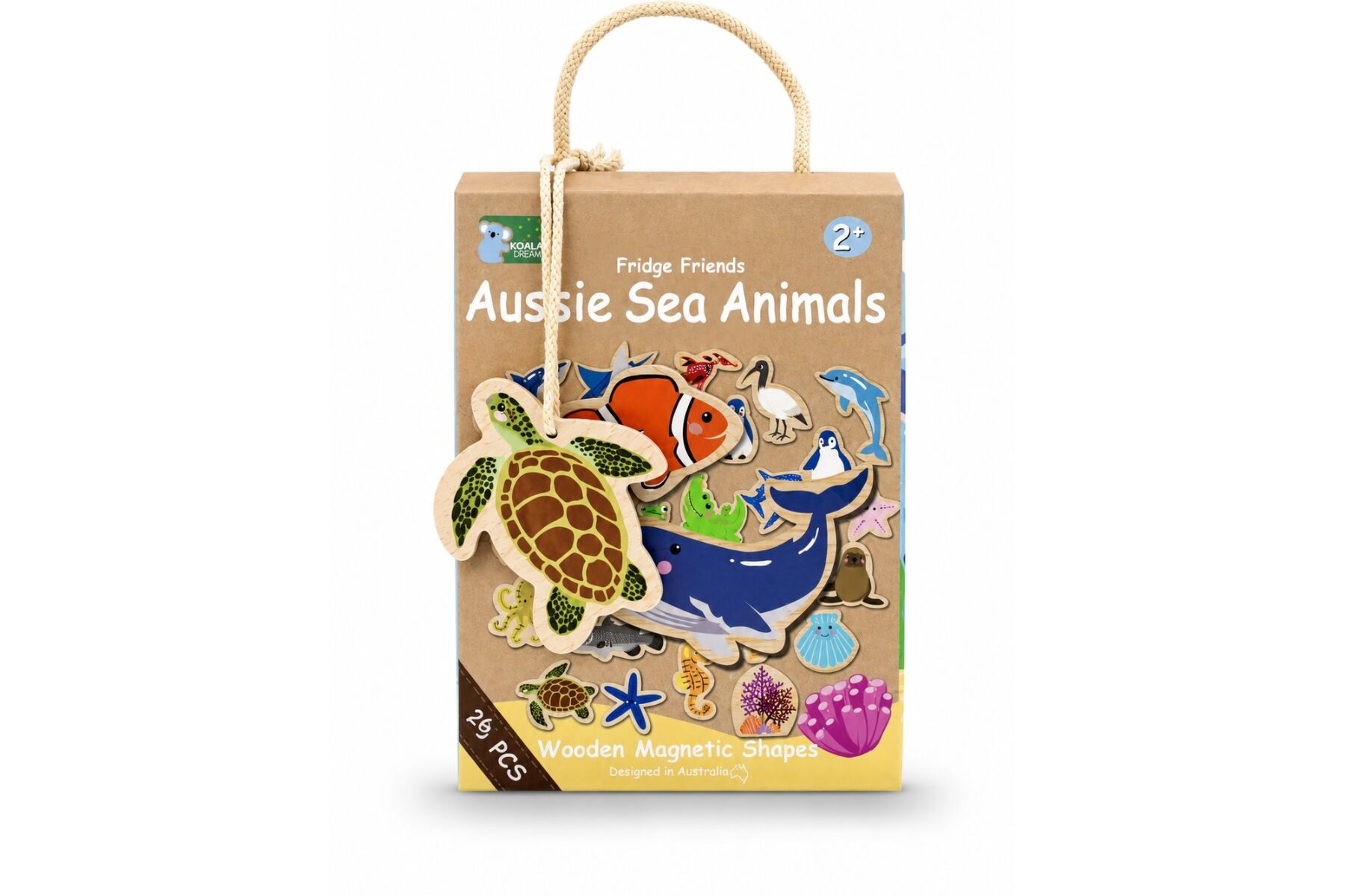 Magnetic Sea Animals Set Educational 12.5x5x16.5cm