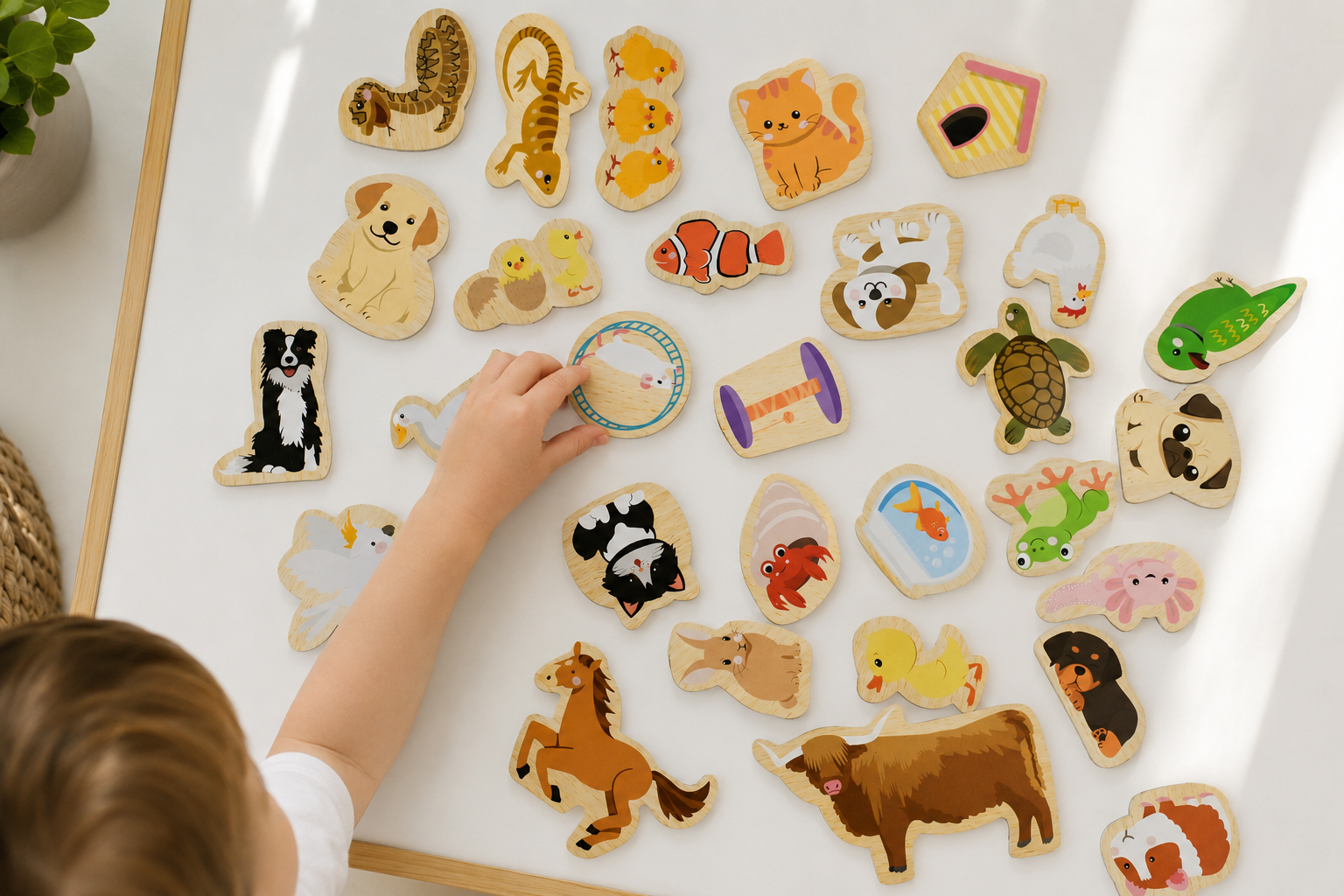 Magnetic Pet Set Educational 12.5x5.5x16.5cm