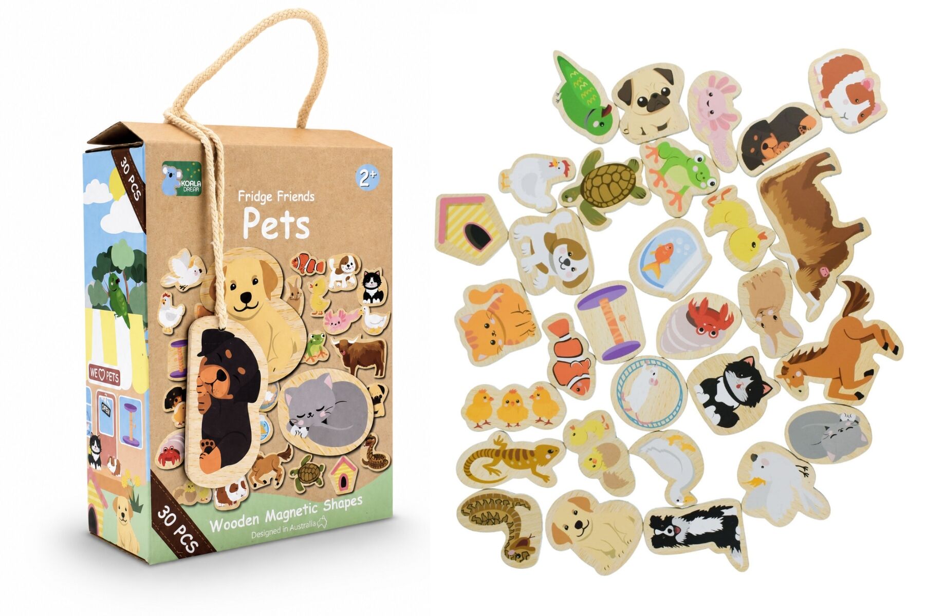 Magnetic Pet Set Educational 12.5x5.5x16.5cm