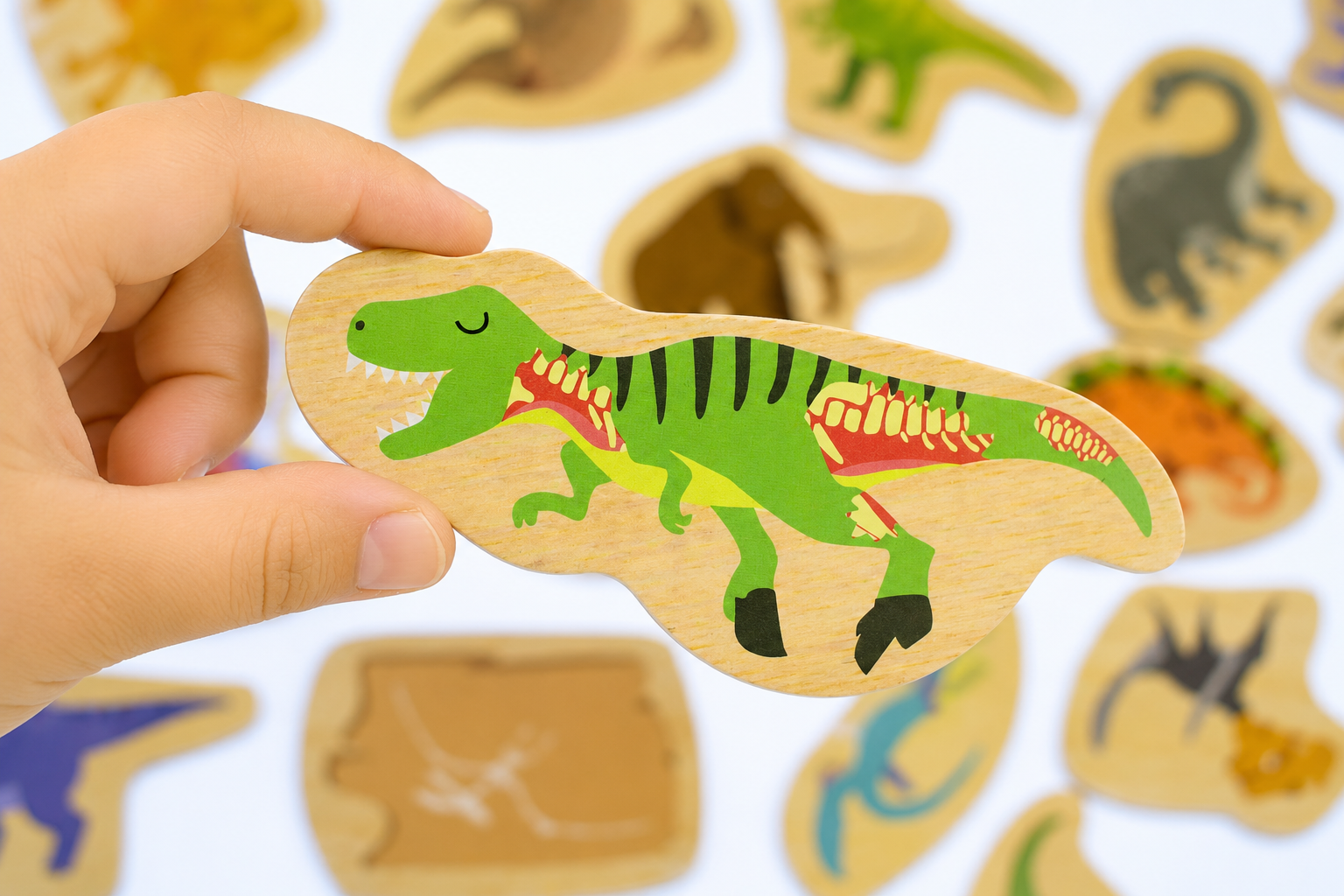 Dinosaur Magnets Educational Set 13x5.5x17cm