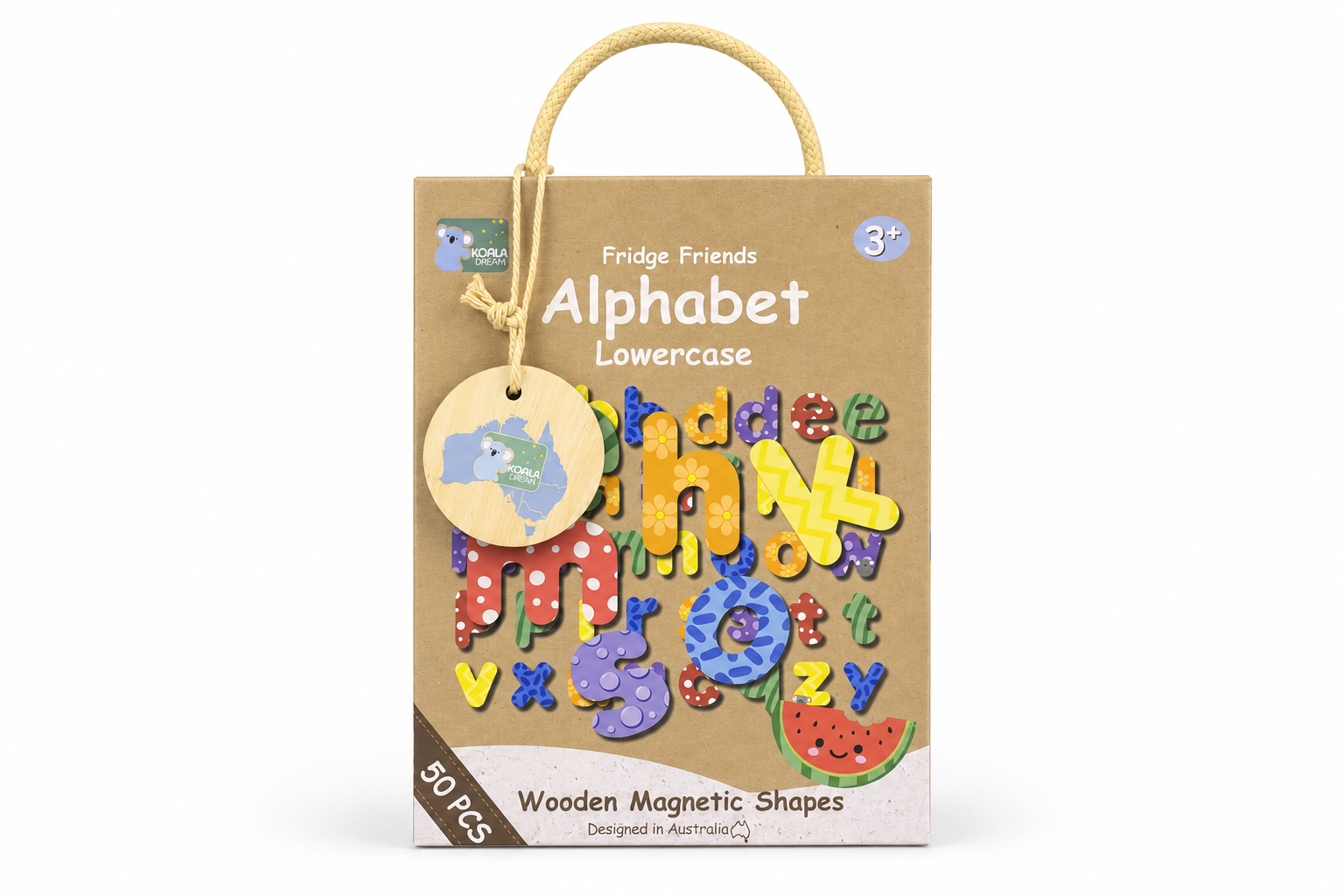 Magnetic Alphabet Letters Set 13x5.5x17cm