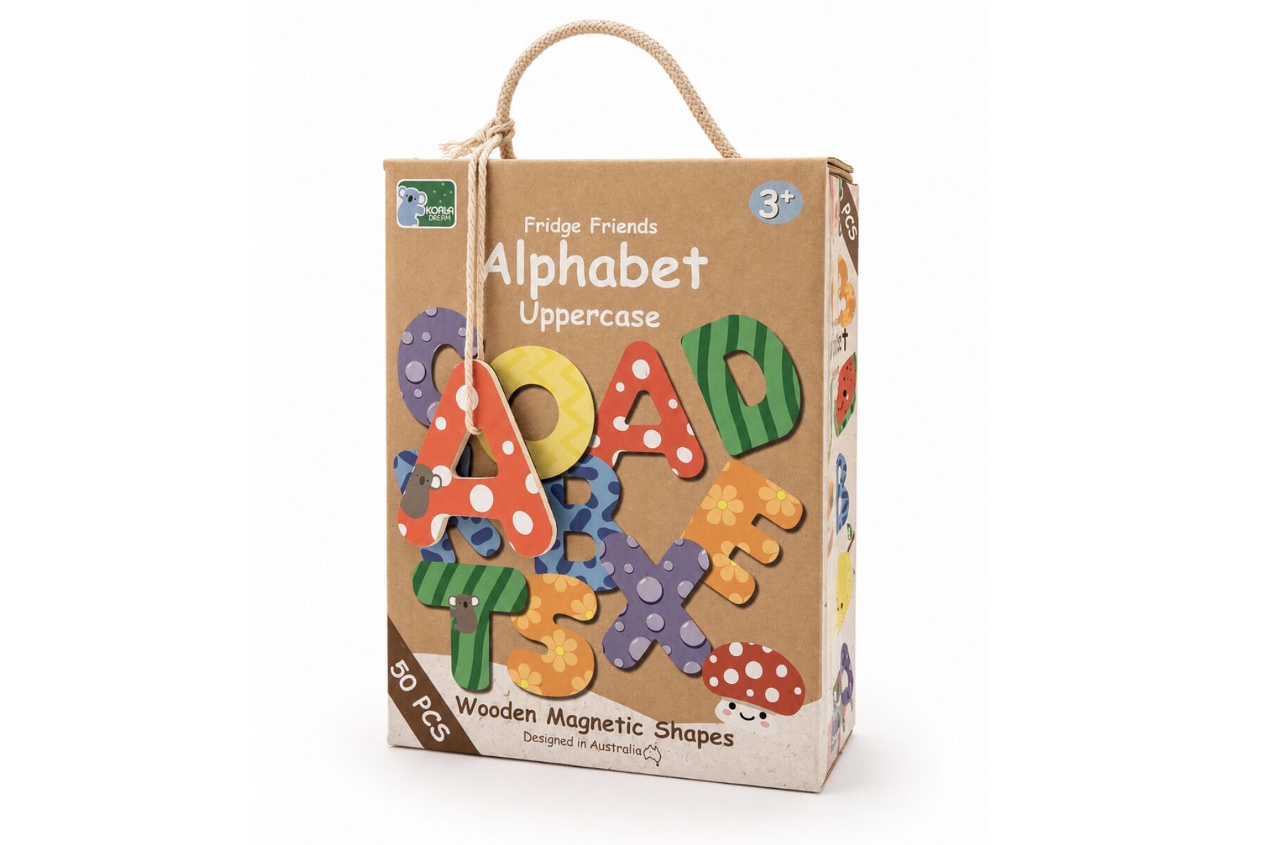 Magnetic Alphabet Letters Set 12.5x5.5x16.5cm