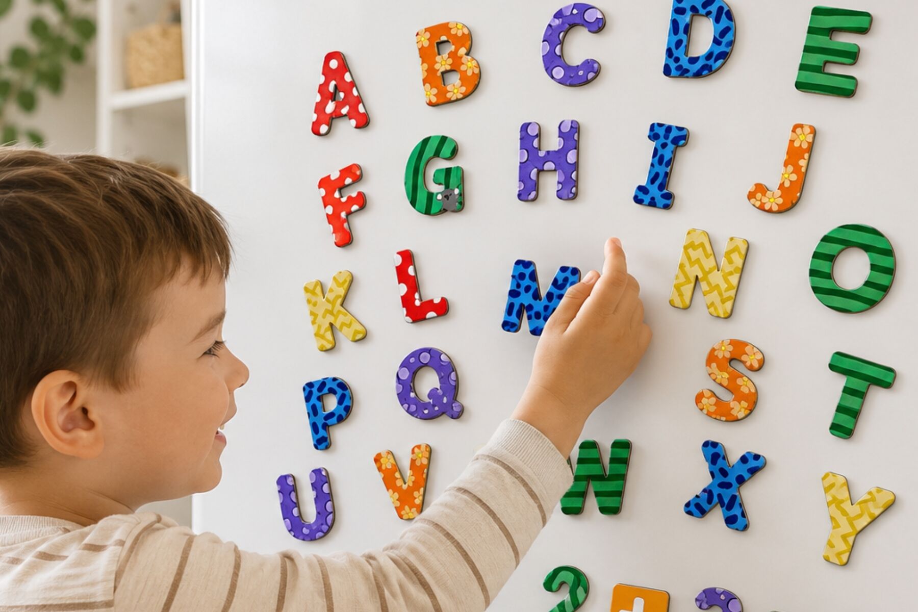 Magnetic Alphabet Letters Set 12.5x5.5x16.5cm