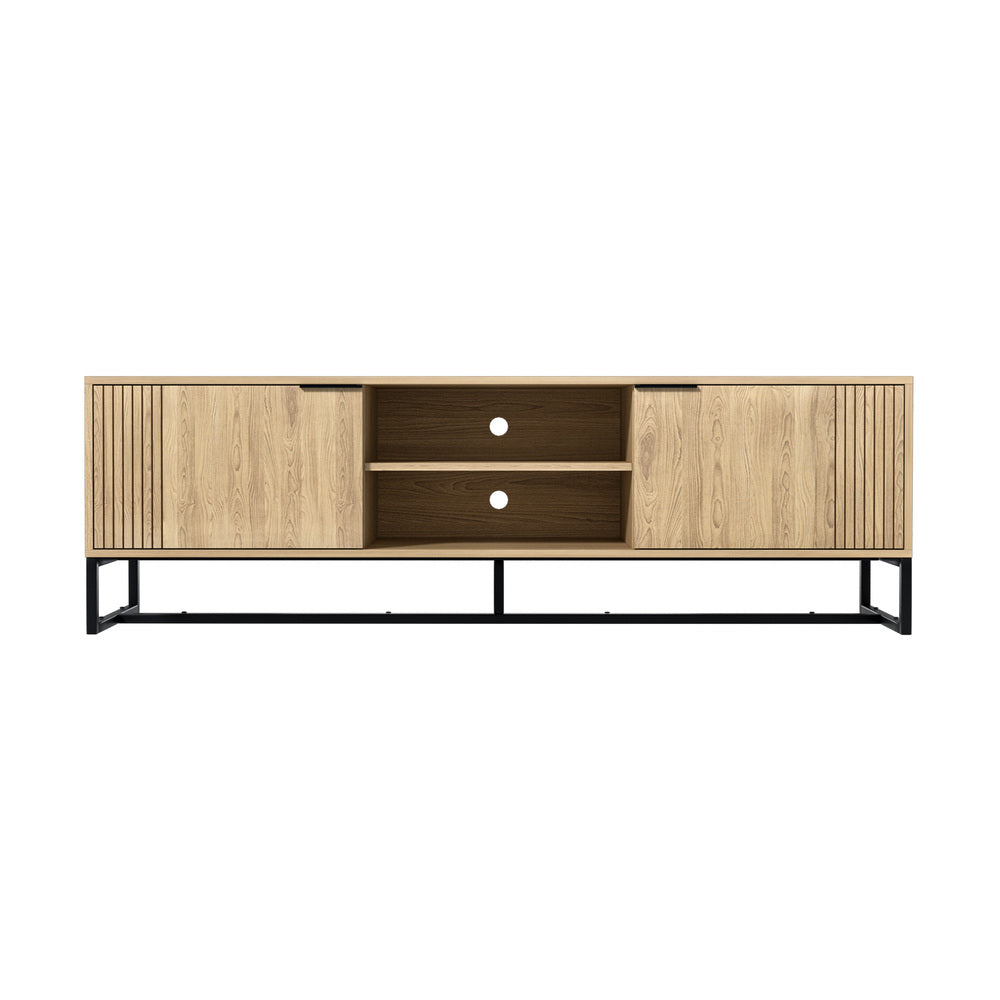 TV Cabinet Storage Drawer Shelf 160cm Oak