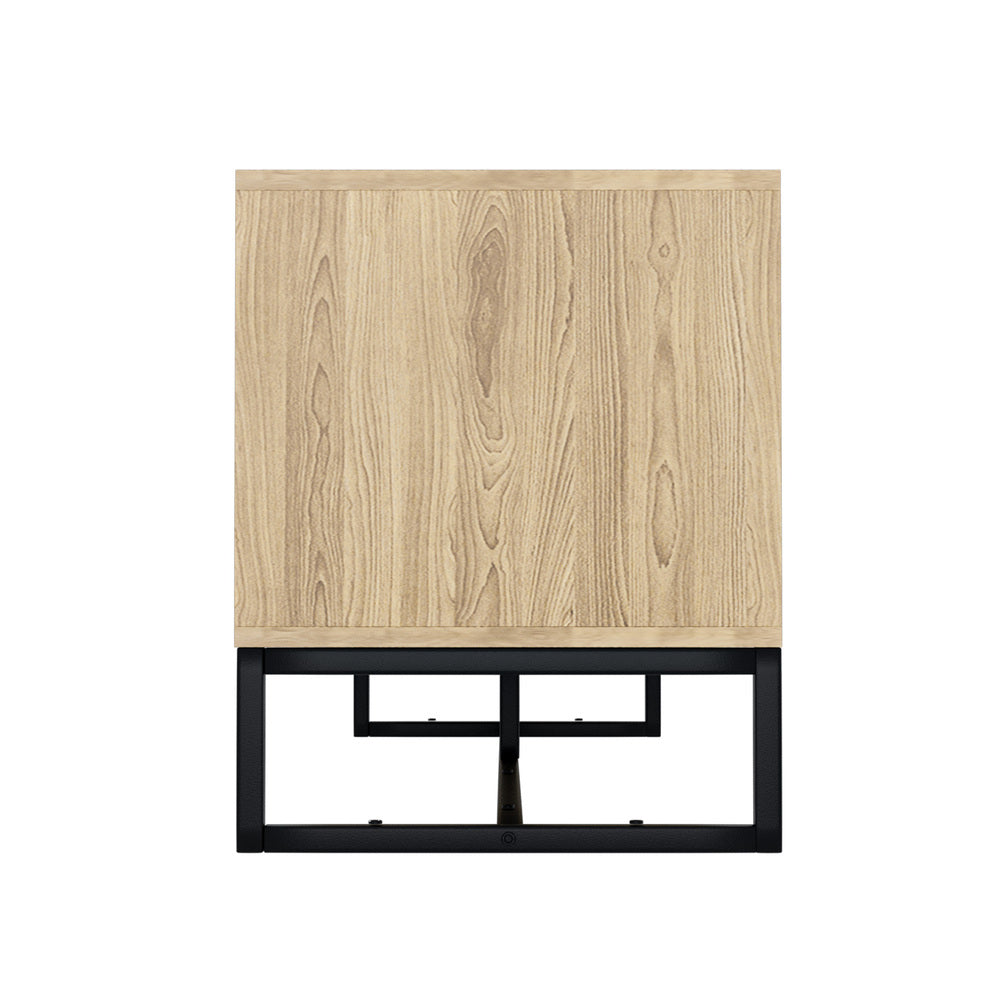 TV Cabinet Storage Drawer Shelf 160cm Oak