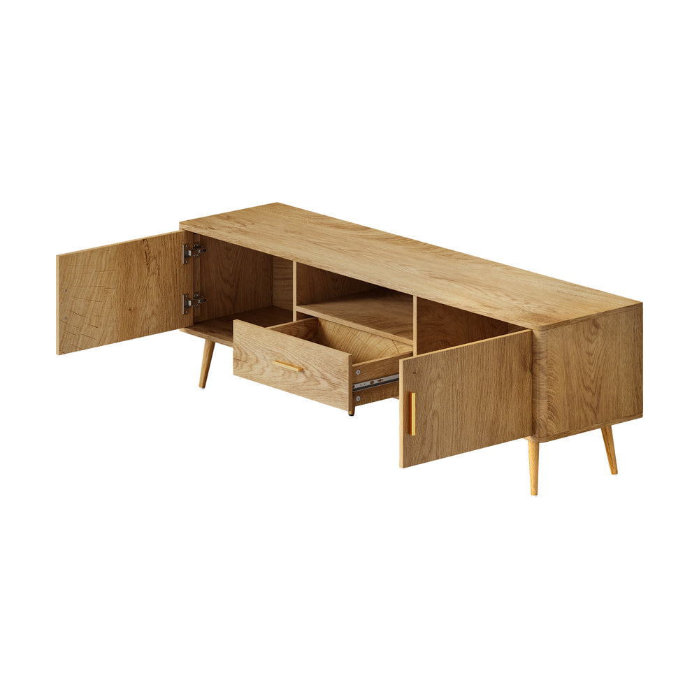 TV Cabinet Entertainment Unit Stand 160cm Green