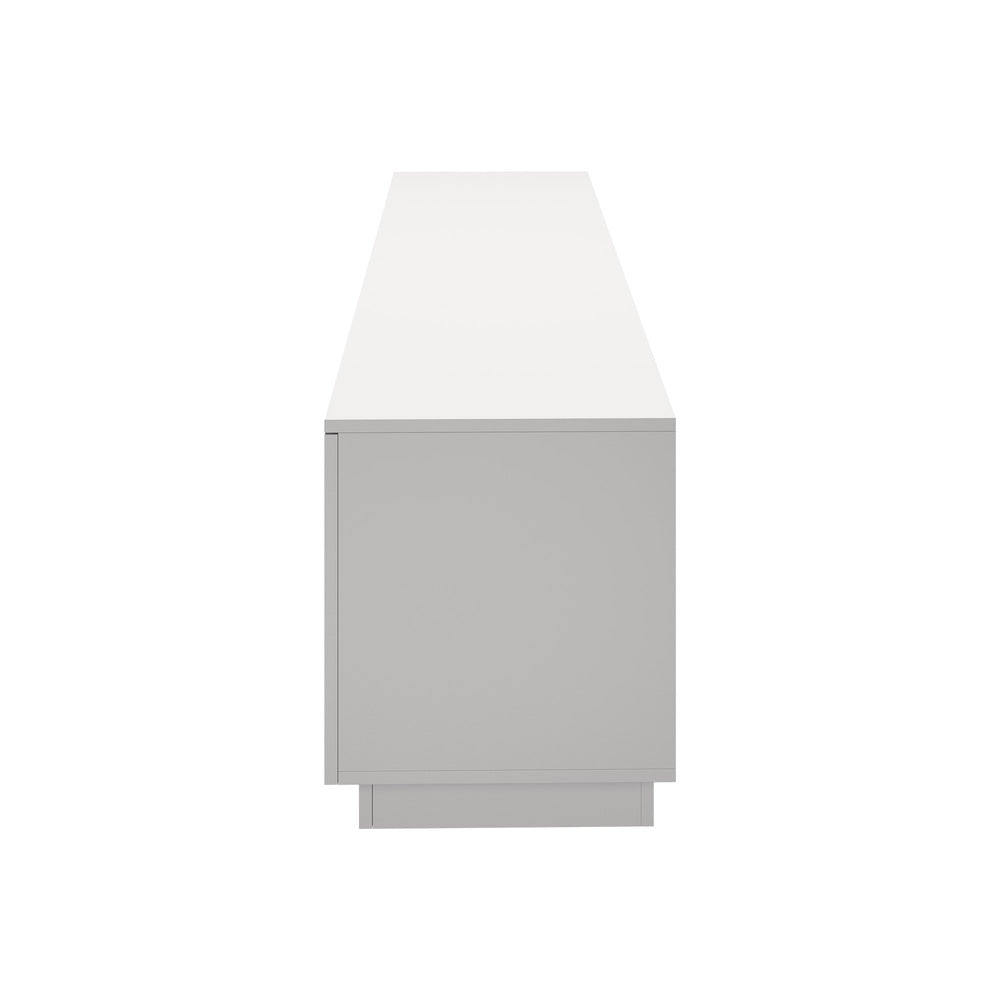 180cm White TV Cabinet Entertainment Unit | Simpledeals