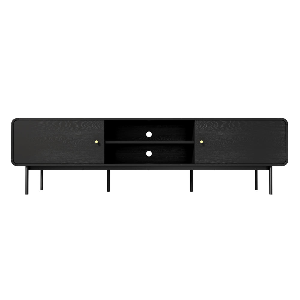 TV Cabinet Entertainment Unit Stand 180cm Oak