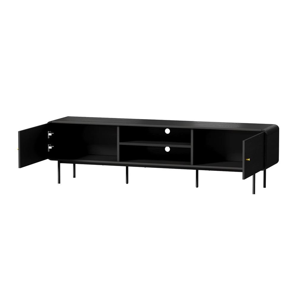TV Cabinet Entertainment Unit Stand 180cm Oak
