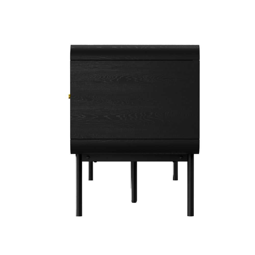 TV Cabinet Entertainment Unit Stand 180cm Oak