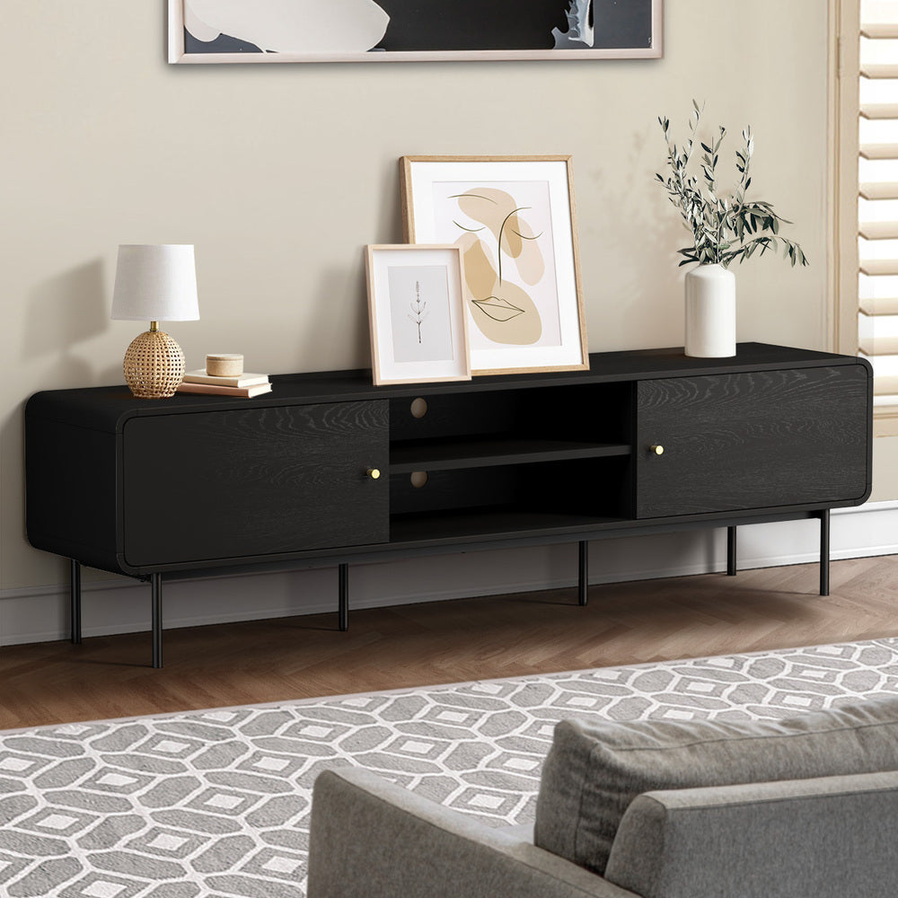 TV Cabinet Entertainment Unit Stand 180cm Oak