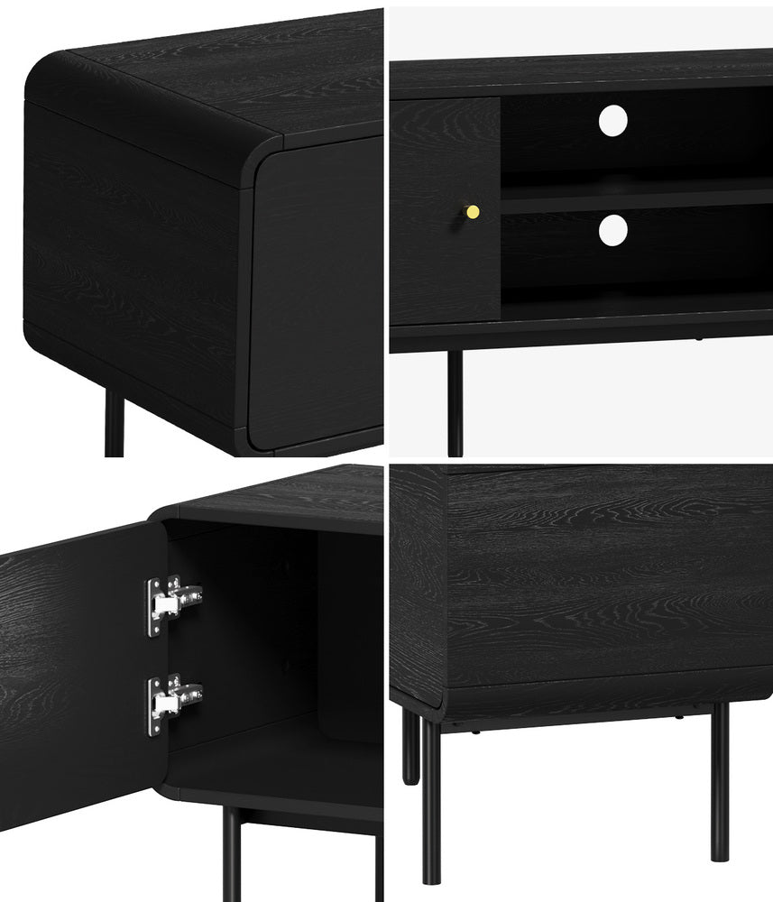 TV Cabinet Entertainment Unit Stand 180cm Oak