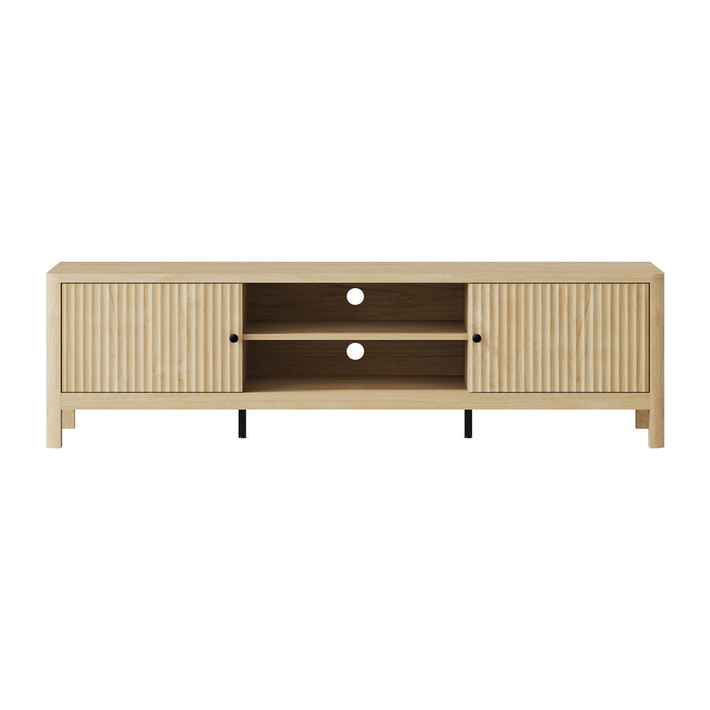 TV Cabinet Entertainment Unit Stand 160cm Natural