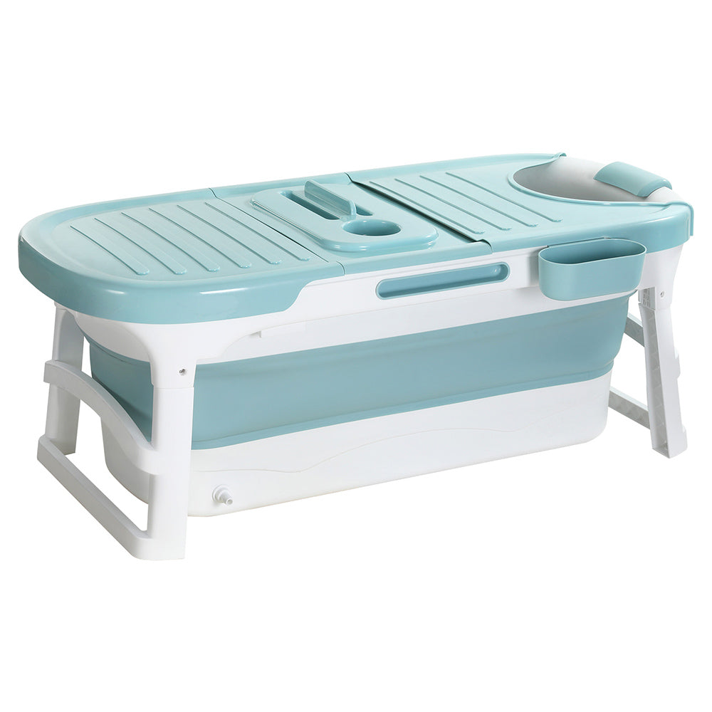 Bathtubs - Foldable Bathtub Portable Folding Water Spa 136X62Cm