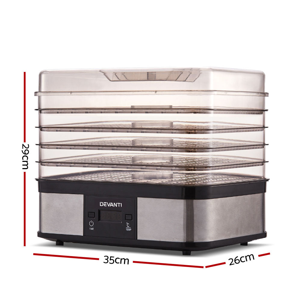 Food Dehydrators - 5 Trays Food Dehydrator