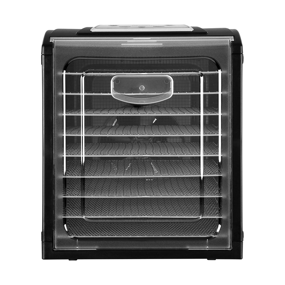 Devanti Commercial Beef Jerky - 9 Trays Food Dehydrator Stainless Steel Tray