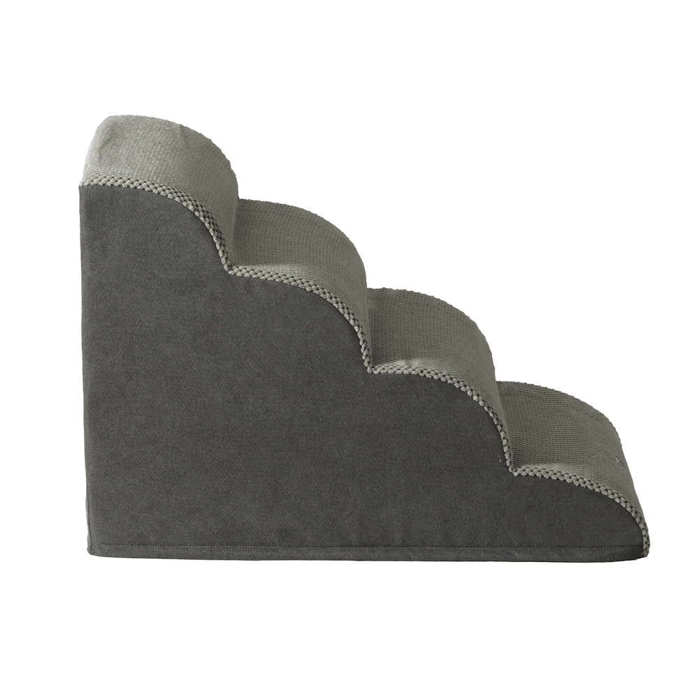 Dog Ramp Steps Foam 3/4 Tier Pet Stairs For Bed Sofa Car Portable Indoor | Dog Steps & Ramps - photo 11