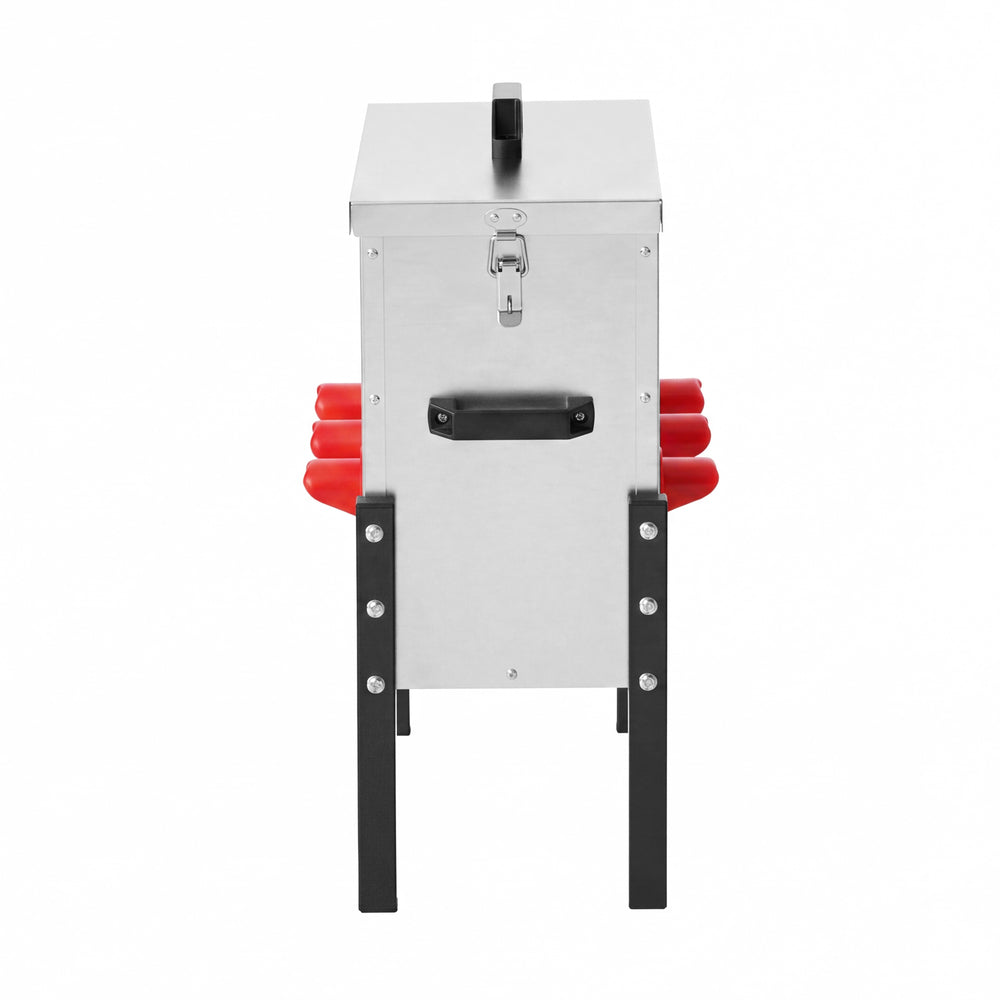 Chicken Feeder Galvanised Steel 46x20x46cm