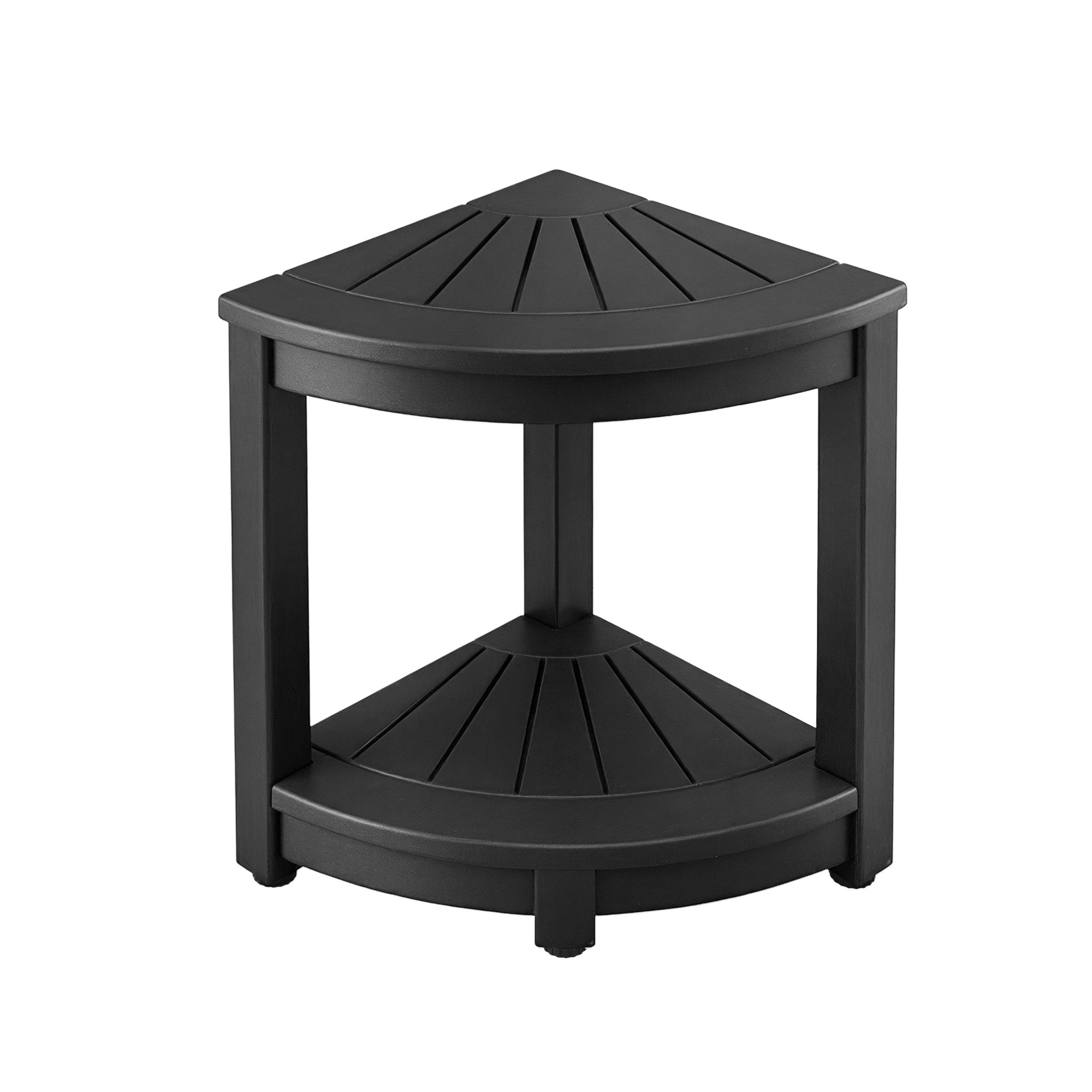 HDPE Outdoor Side Table Corner Shower Stool | Simpledeals